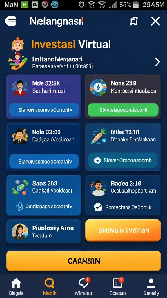 Pengguna dapat menikmati live betting secara real-time.