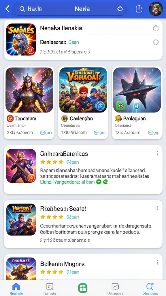Tampilan antarmuka yang intuitif dan menarik.
