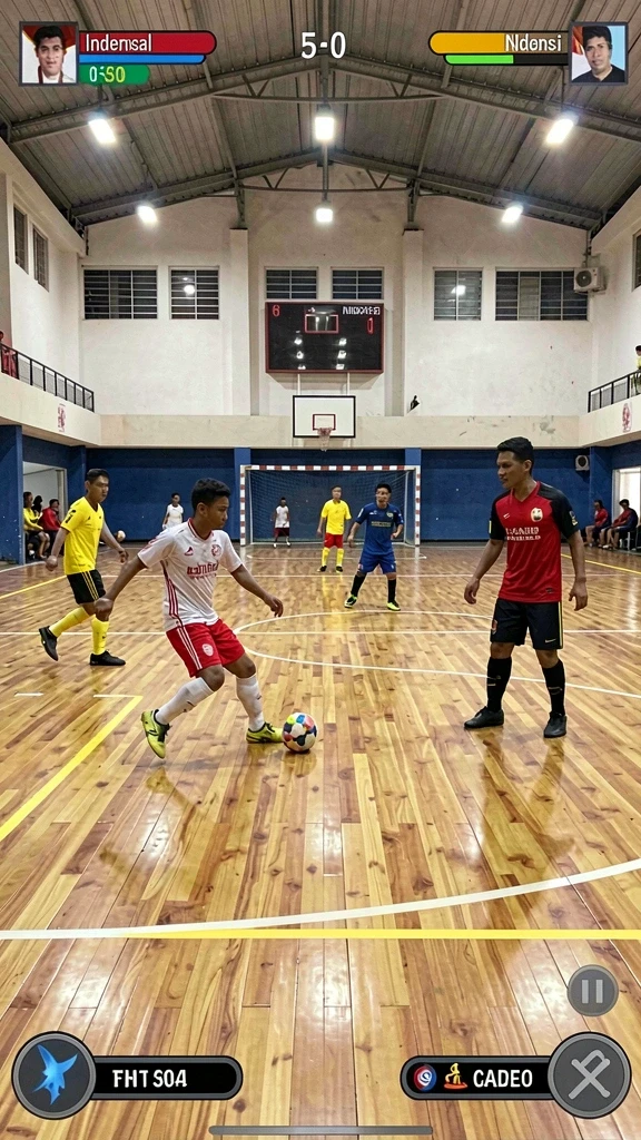 Fitur multiplayer yang memungkinkan bermain bersama teman.