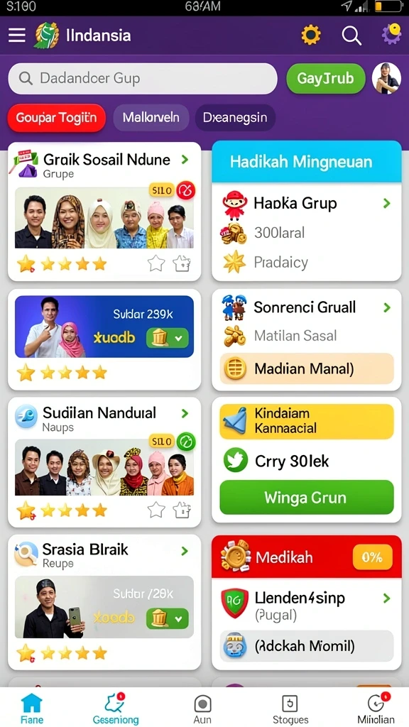 Lihat fitur multiplayer yang menarik di dalam permainan.