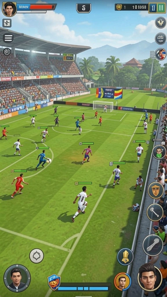 Screenshot kedua menampilkan misi yang penuh tantangan.