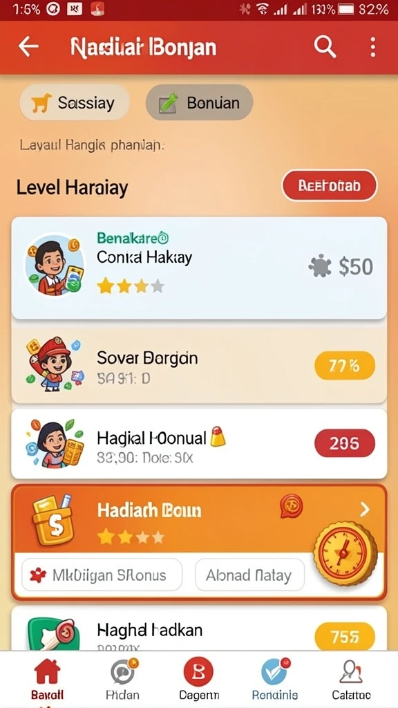 Mode permainan baru yang seru dan menantang.