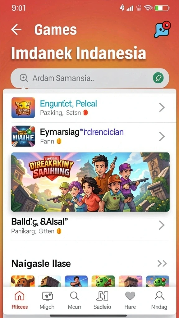 Fitur multiplayer yang seru dan kompetitif.