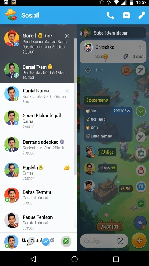 Tampilan antarmuka intuitif yang mudah dipahami.