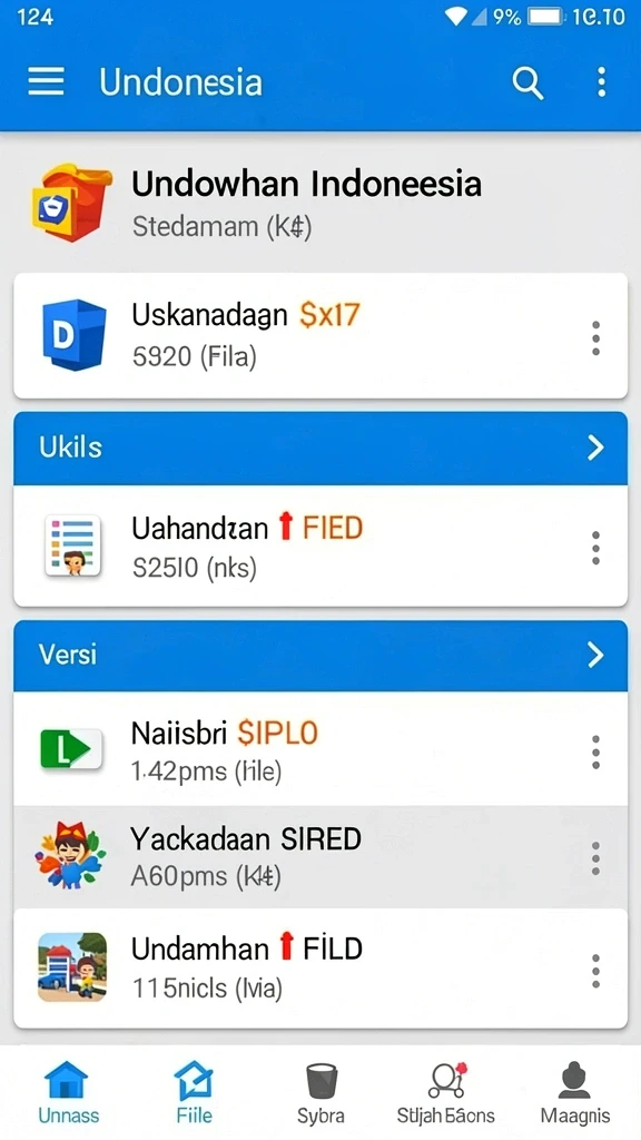 Berbagai karakter unik dengan skin menarik.