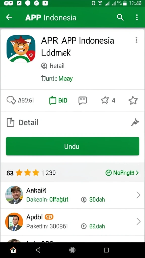 Fitur interaktif yang membuat permainan semakin seru.
