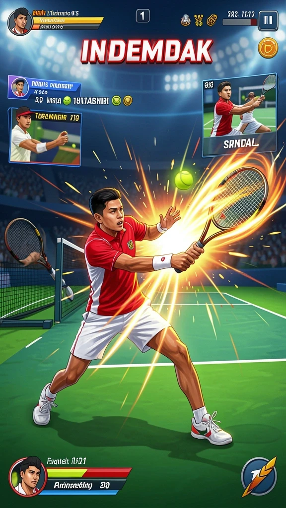 Tangkapan layar memperlihatkan event dan kompetisi yang diadakan dalam game.