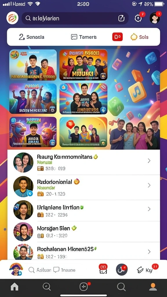 Karakter yang beragam dan kemampuan unik.