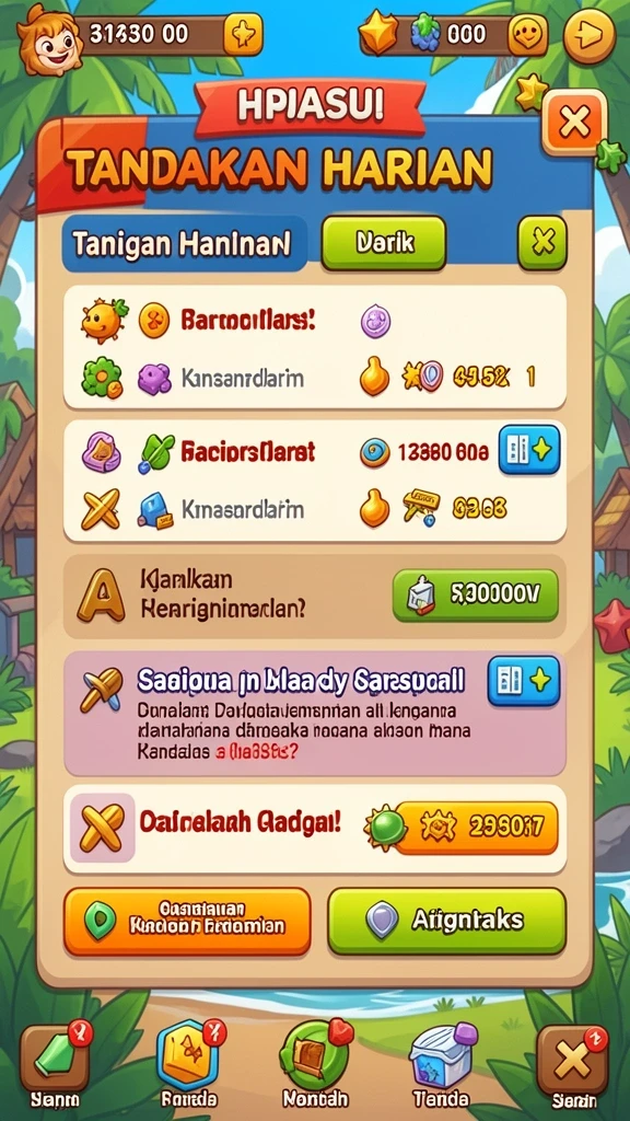 Grafis visual yang memukau dan detail yang menawan.