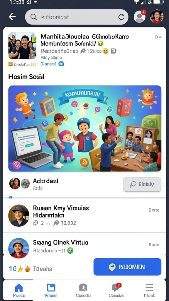 Sistem reward yang menarik bagi semua pemain.