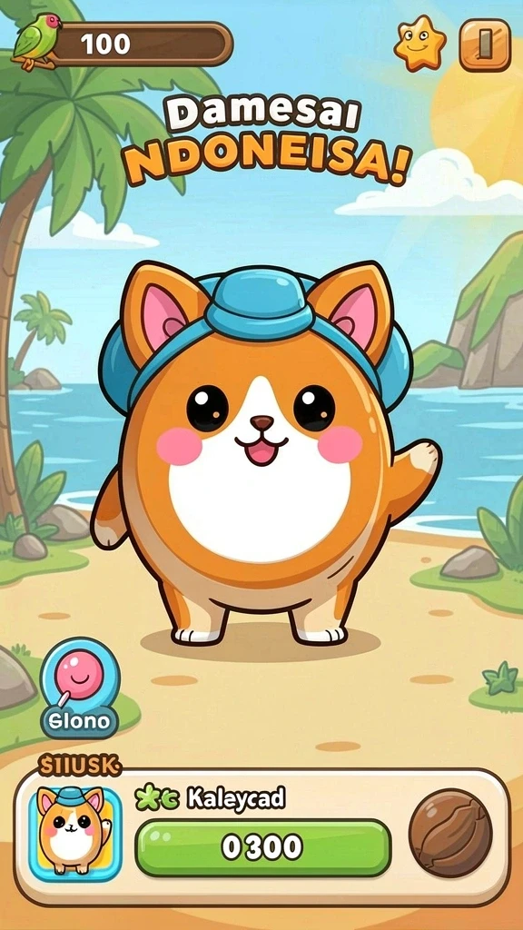 Tampilan gameplay seru dengan grafik yang memukau.