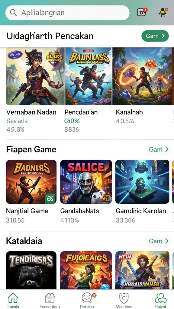 Tampilan antarmuka yang intuitif dan mudah digunakan.