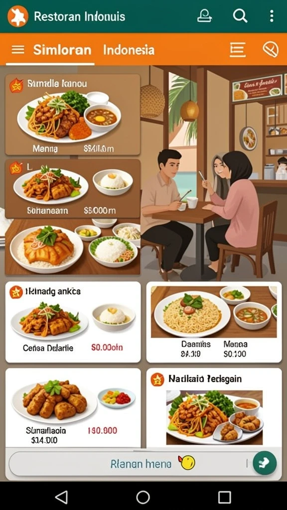 Momen seru saat bermain dengan teman.