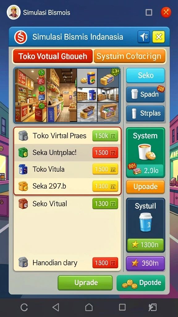 Tampilan antarmuka yang menarik dan ramah pengguna.
