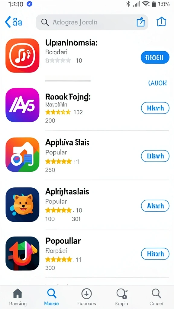 Tampilan awal permainan yang menawan dan intuitif.