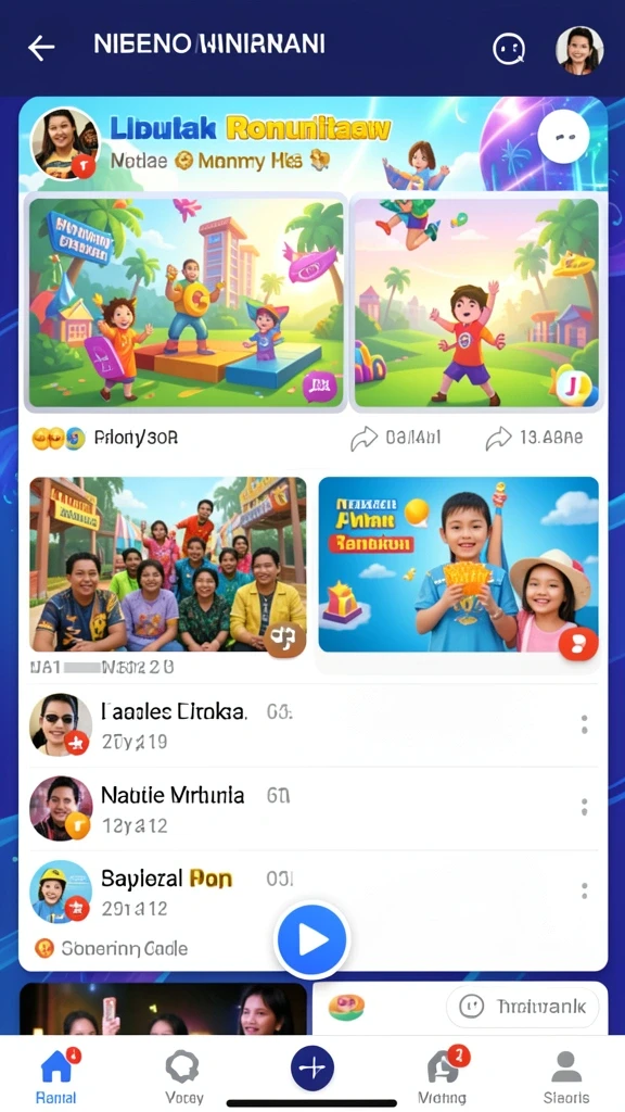 Level permainan yang menantang dan seru.