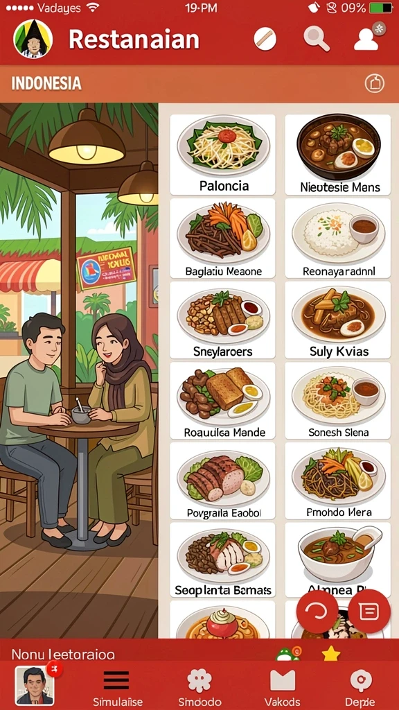 Gambar memperlihatkan item baru yang ditambahkan.
