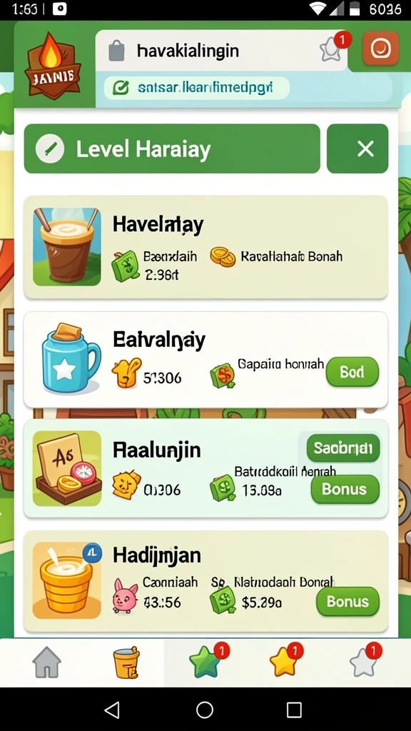 Mode permainan kompetitif yang seru.
