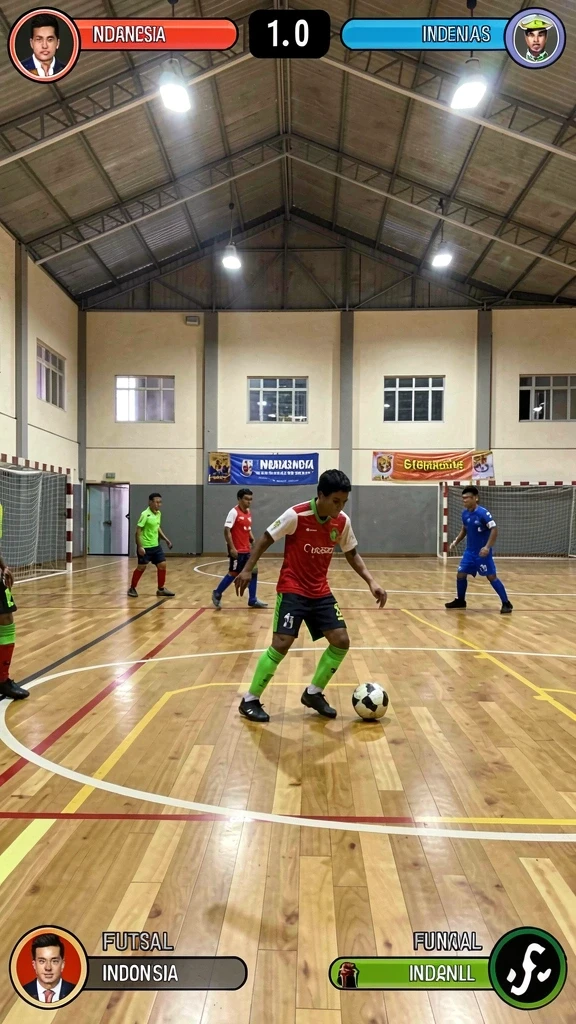 Screenshot tampilan antarmuka permainan yang menarik.