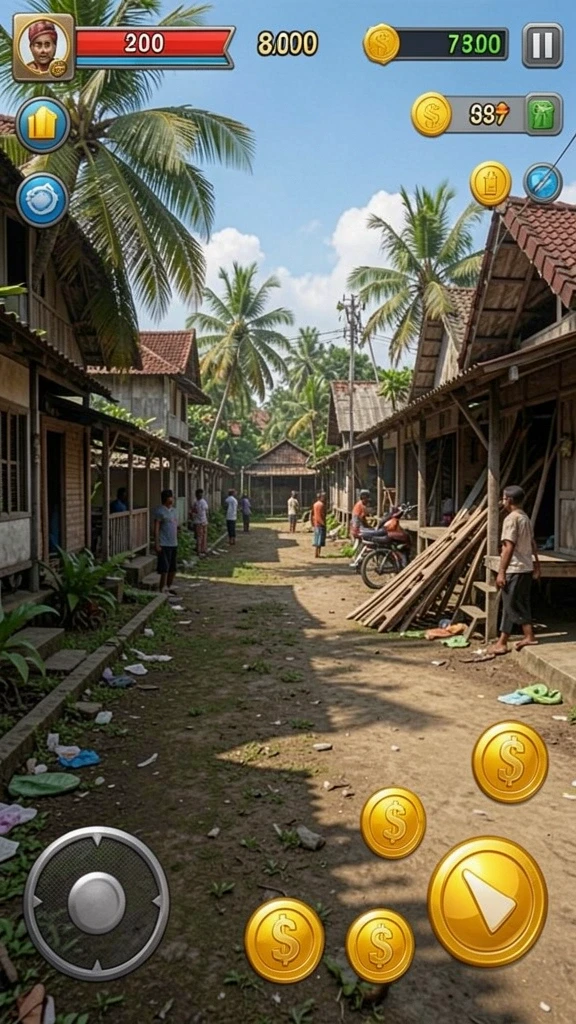 Gameplay seru dengan berbagai tantangan yang mendebarkan.