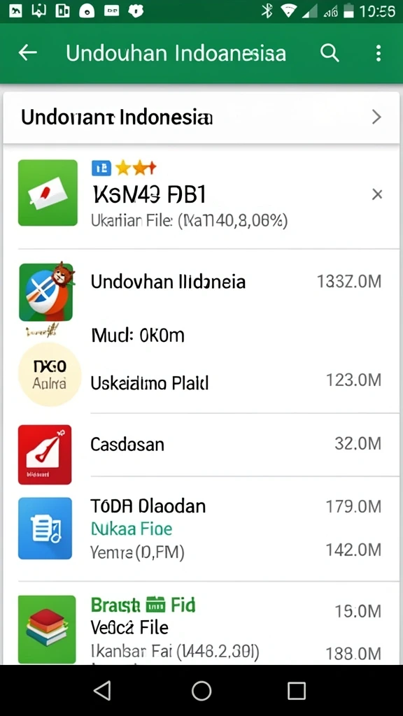 Tampilan antarmuka pengguna yang menarik dan intuitif.