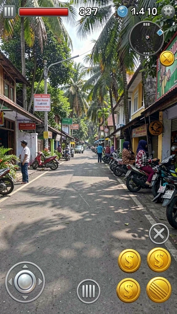 Mode multiplayer membuat permainan semakin seru.