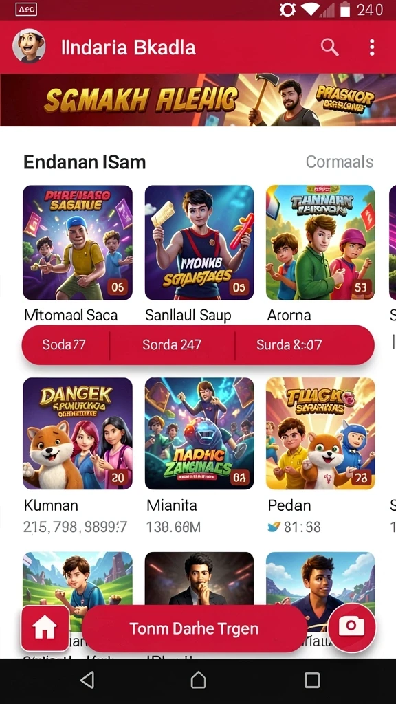 Petualangan seru dalam dunia fantasi.