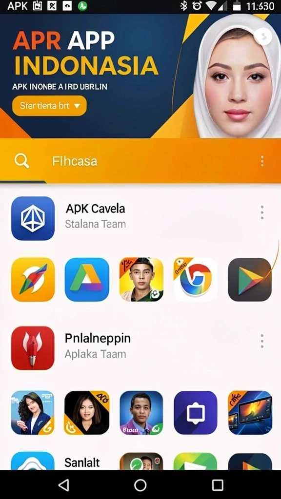 Screenshot menunjukkan berbagai mode permainan yang tersedia.