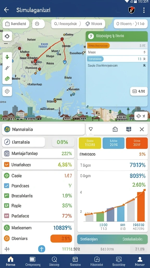 Screenshot menunjukkan tampilan awal permainan yang menawan.