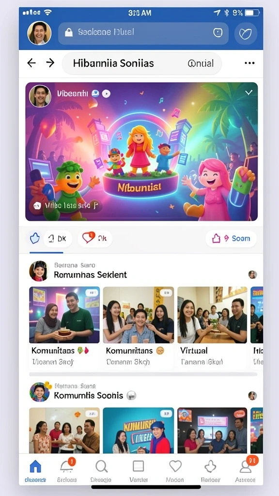 Mode multiplayer yang seru dan interaktif.