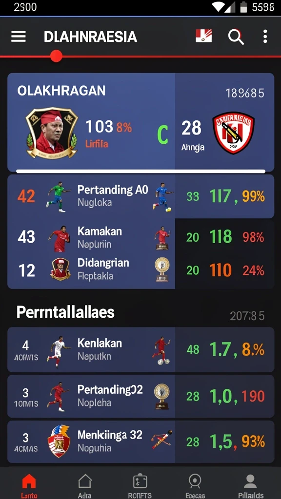 Tampilan antarmuka yang user-friendly dan menarik.