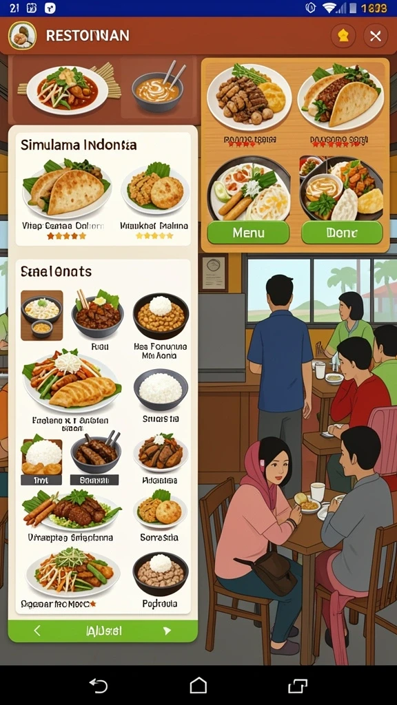 Tantangan menarik di setiap level yang membuat ketagihan.