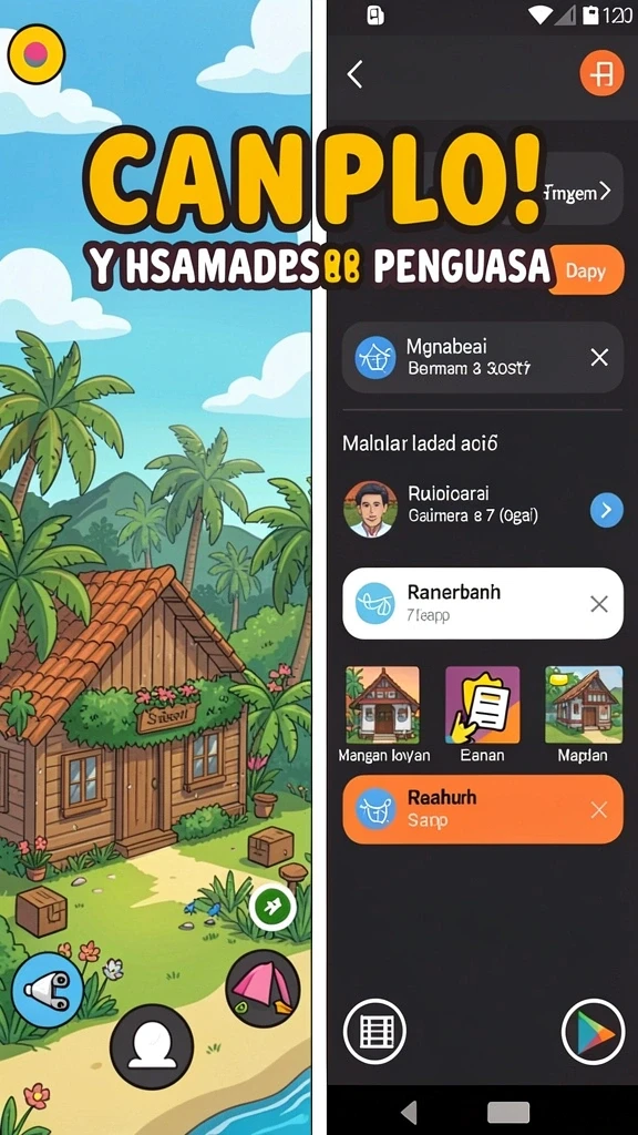 Beragam karakter unik untuk dipilih.