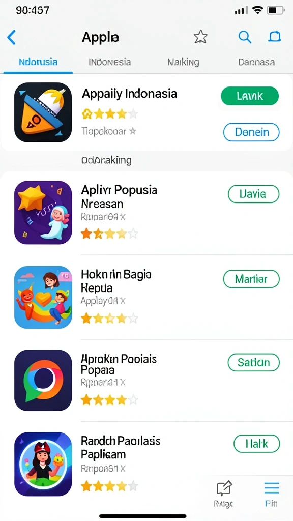 Tampilan utama aplikasi REJEKIBET yang menarik dan sederhana.