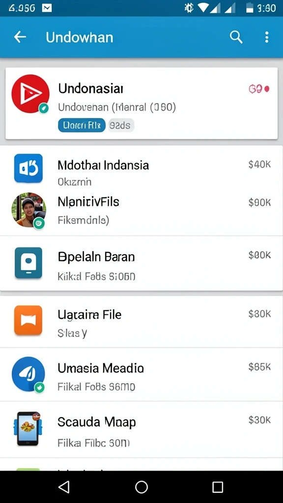 Tampilan antarmuka yang intuitif dan menarik.