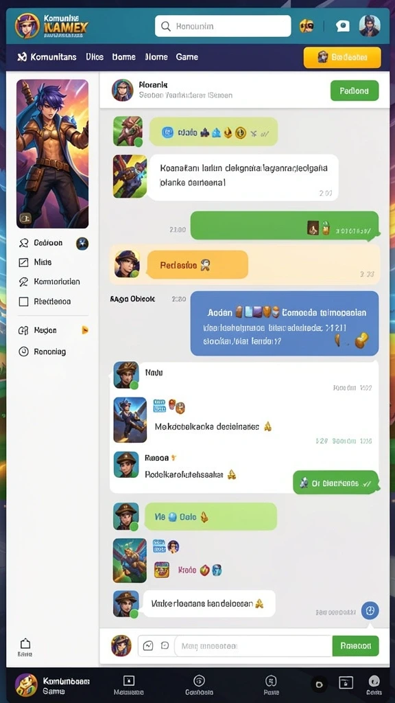 Fitur multiplayer untuk bermain bersama teman.