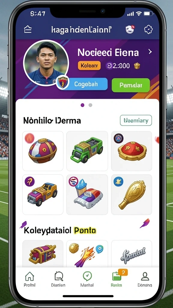 Tampilan antarmuka yang menarik dan mudah dinavigasi.