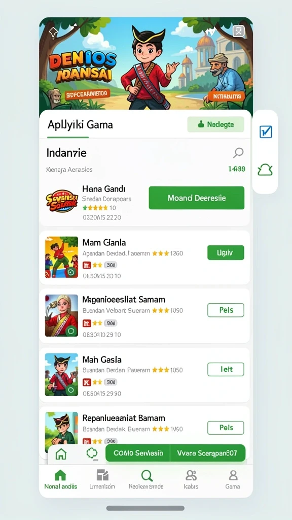 Karakter unik dengan kemampuan khusus.