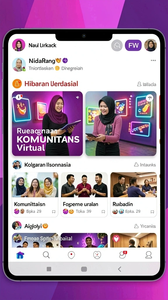 Tampilan utama aplikasi UDINTOGEL yang menarik dan informatif.