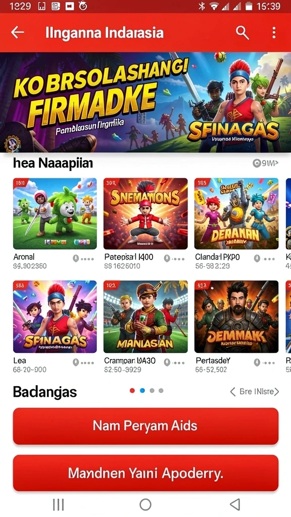 Tampilan awal game WOW33 yang menarik.
