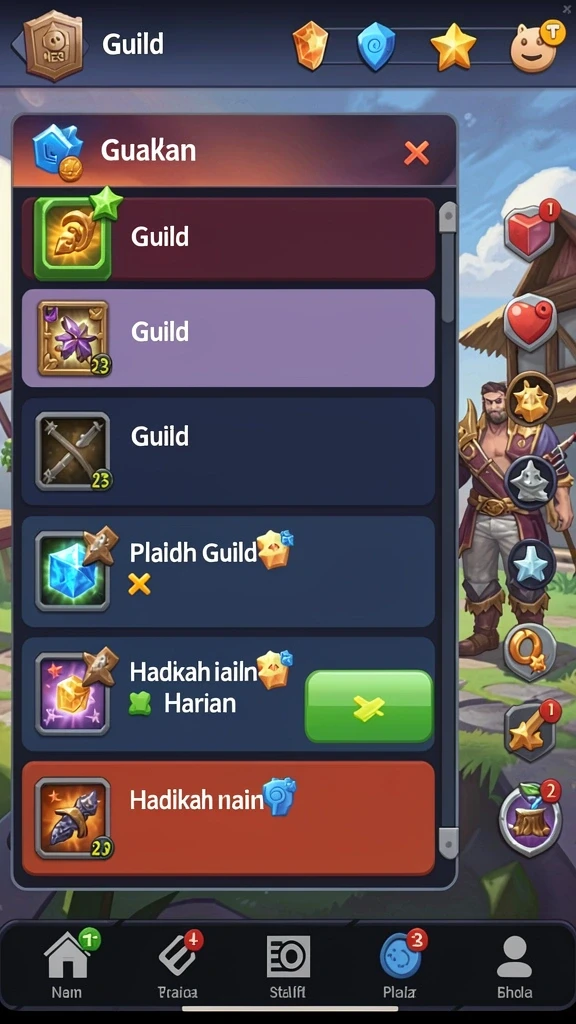 Pengalaman multiplayer yang seru dan interaktif.